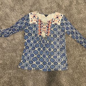 Lucky Brand 3/4 sleeve knit top